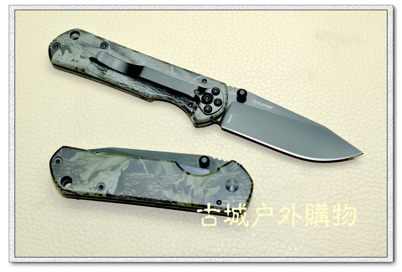 三刃木新款-全钢森林迷彩小莎7010lui-sgt